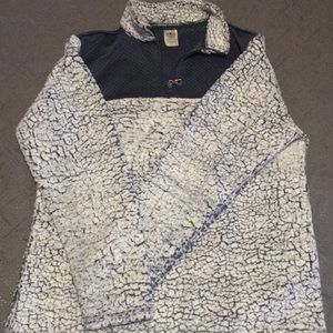 Pullover half zip